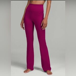 lululemon athletica Magenta Boot Cut Pants